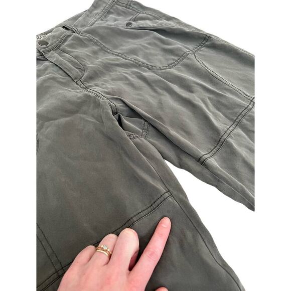 Go by Go Silk Iconic Utility Pant Gray Cargo Sz 8 - Picture 6 of 9